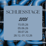 Schliesstage 2026