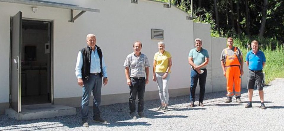 Wasserzweckverbände Rottenburger Gruppe und Neufahrn-Oberlindhart weihen Brunnen ein