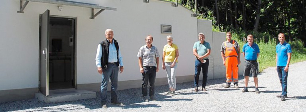 Wasserzweckverbände Rottenburger Gruppe und Neufahrn-Oberlindhart weihen Brunnen ein