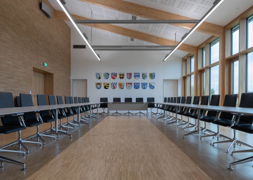 Sitzungsaal des Wasserzweckverbandes Rottenburger Gruppe
