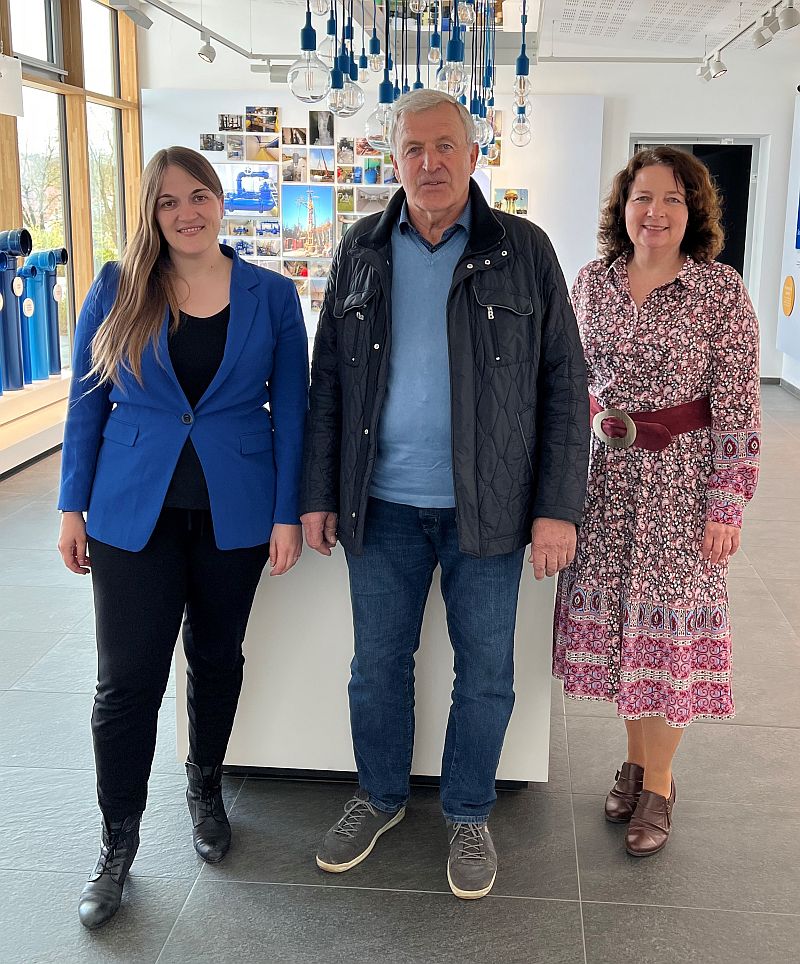 Besuch Ruth Müller und Ronja Endres