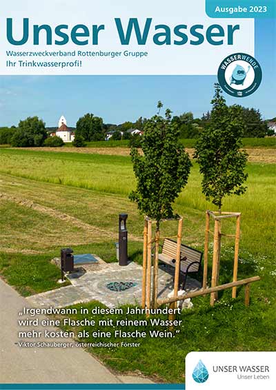 Informationsheft Unser Wasser nächste Aushgabe kommt bald