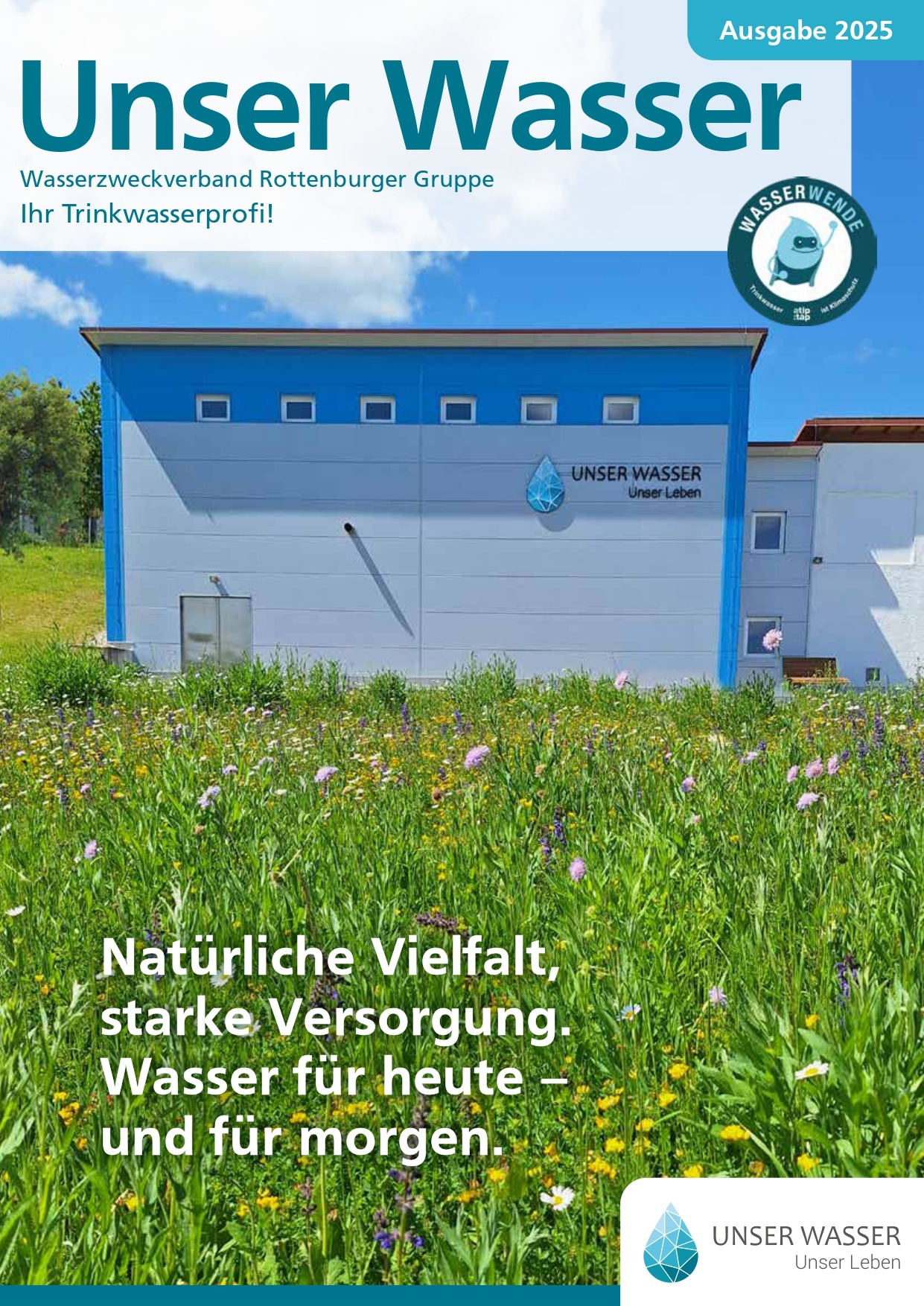 Kundenmagazin Unser Wasser 2025